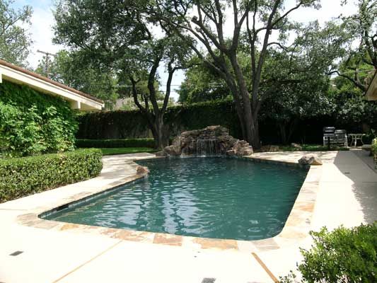 Inground Gunite Swimming Pool Remodel and Renovate Dallas Plano